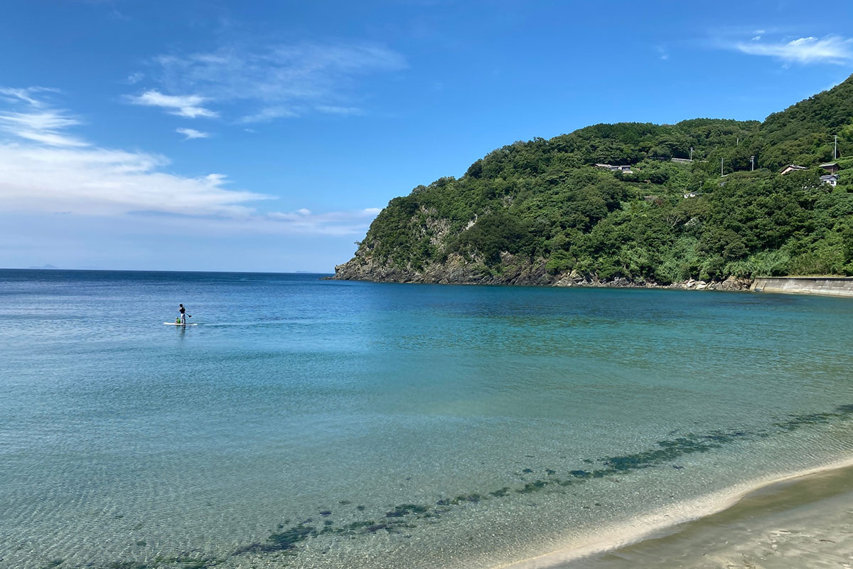 浜のBBQ～八幡浜の海幸・山幸を浜辺にて～